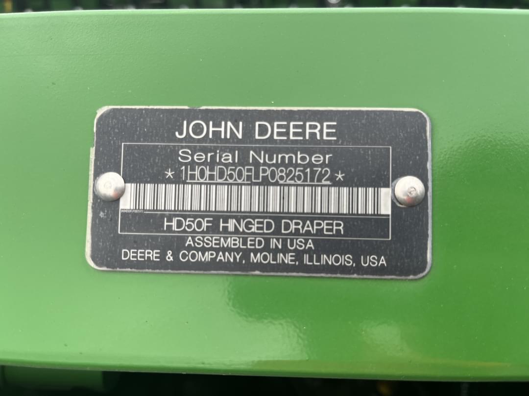 Image of John Deere HD50F Image 1