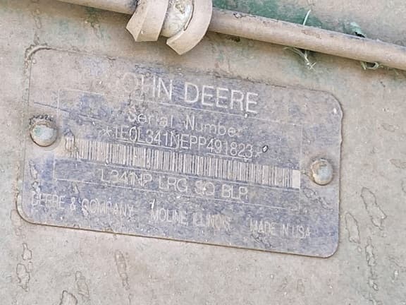 Image of John Deere L341 equipment image 4