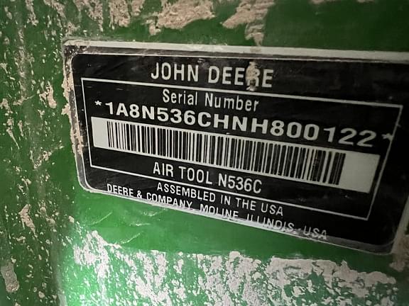 Image of John Deere N536C equipment image 2