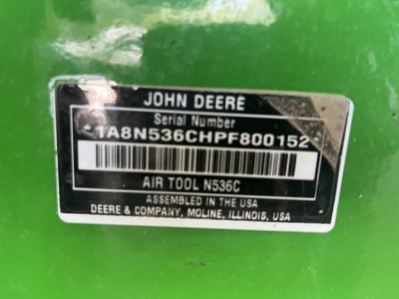 Image of John Deere N536C equipment image 2