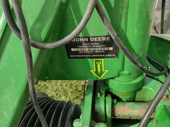 Image of John Deere R280 equipment image 4