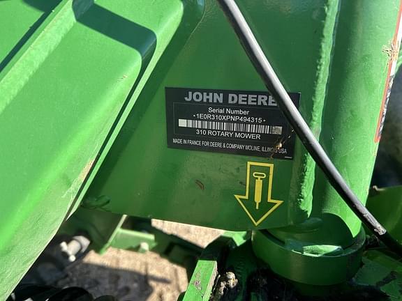 Image of John Deere R310 equipment image 1