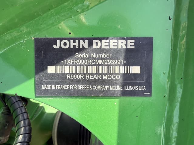 Image of John Deere R990R/F350R equipment image 1