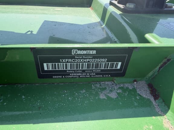 Image of Frontier RC2072 equipment image 4