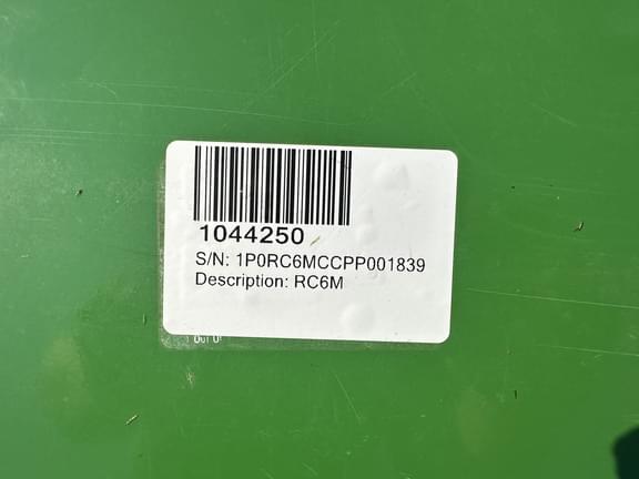 Image of John Deere RC6M equipment image 3