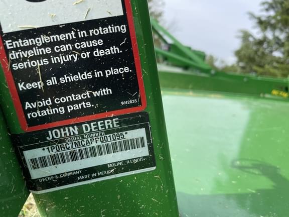 Image of John Deere RC7M equipment image 2