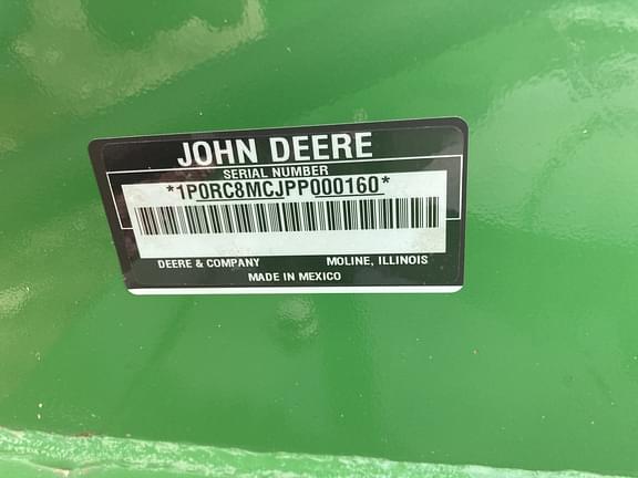 Image of John Deere RC8M equipment image 1