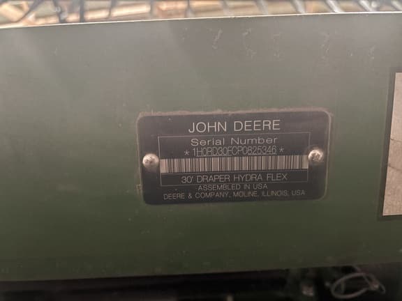 Image of John Deere RD30F equipment image 2
