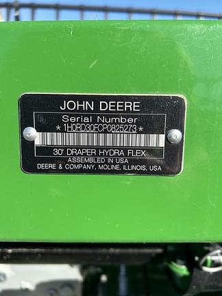 Image of John Deere RD30F equipment image 2