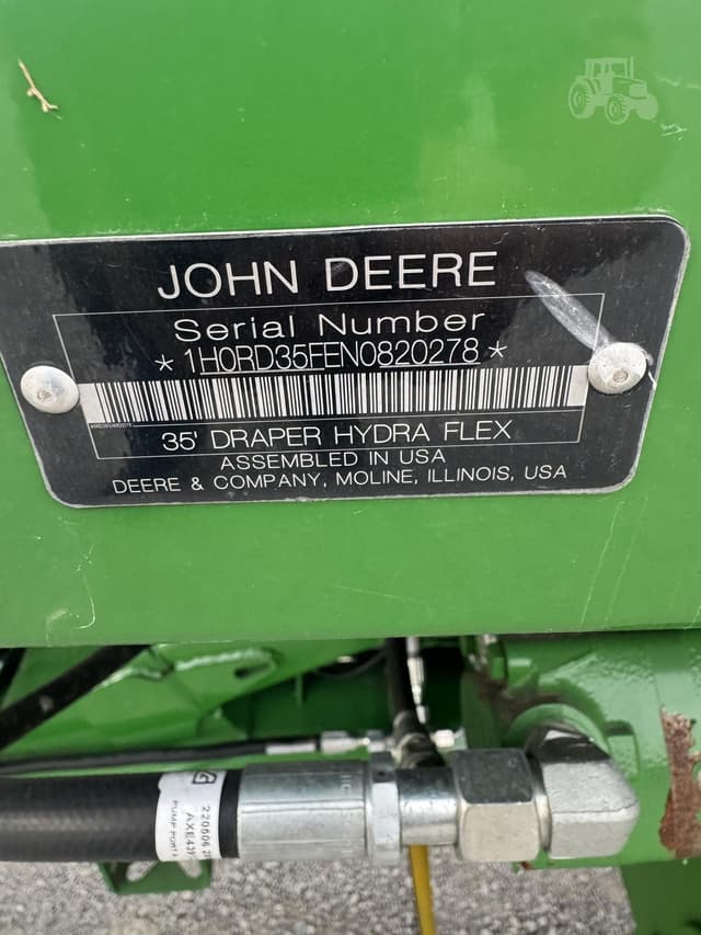 Image of John Deere RD35F equipment image 1