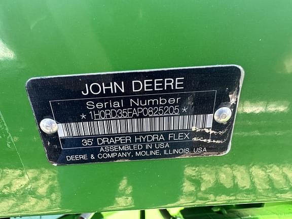 Image of John Deere RD35F equipment image 1