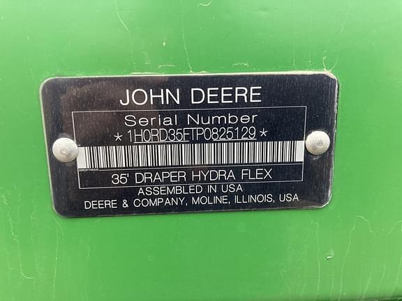 Image of John Deere RD35F equipment image 1