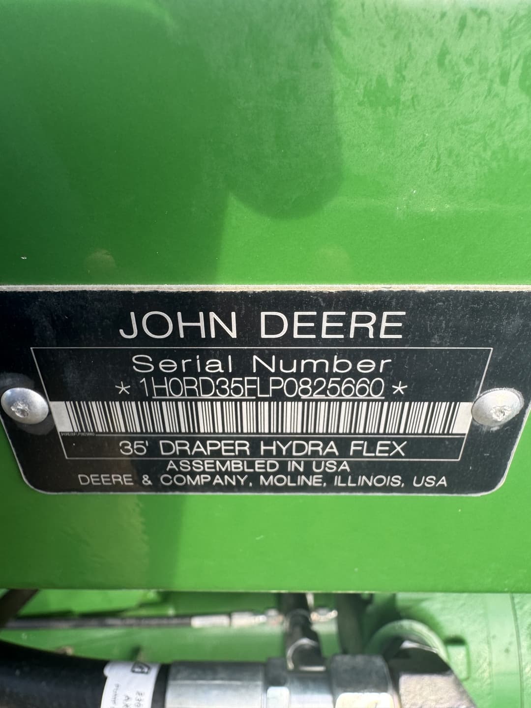 Image of John Deere RD35F Image 1