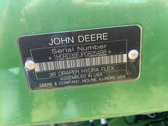 Image of John Deere RD35F equipment image 2