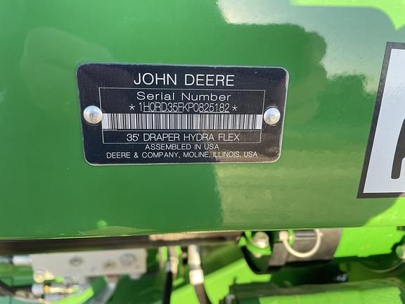 Image of John Deere RD35F equipment image 3