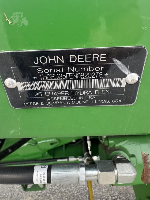 Image of John Deere RD35F equipment image 1