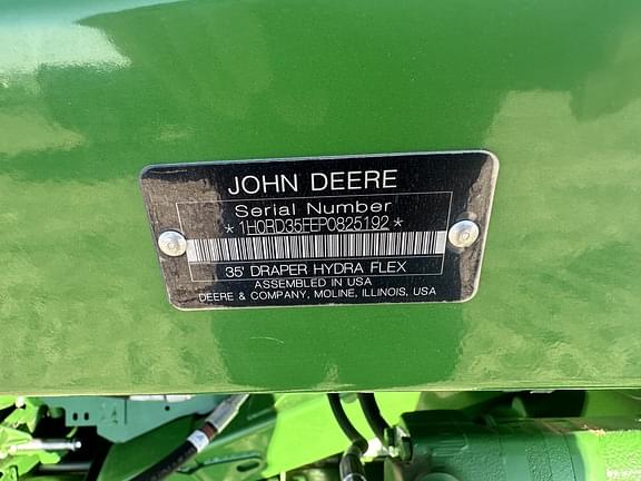 Image of John Deere RD35F equipment image 1