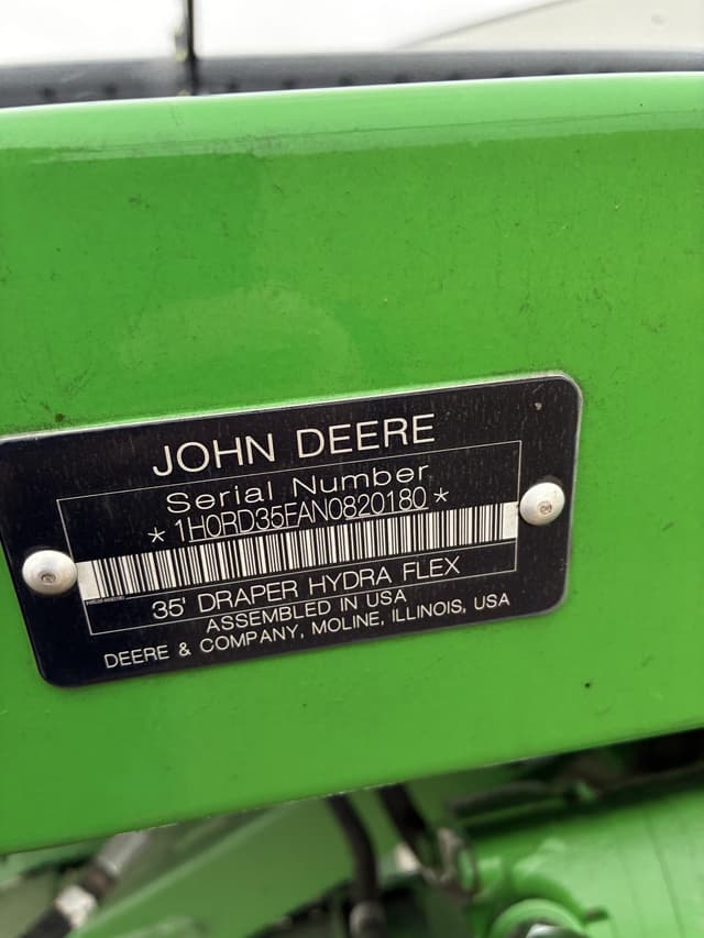 Image of John Deere RD35F equipment image 1