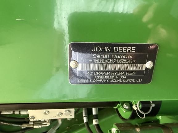 Image of John Deere RD40F equipment image 2