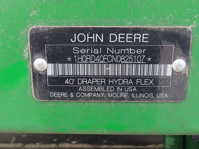 Image of John Deere RD40F equipment image 4