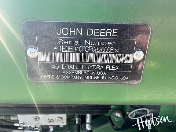 Image of John Deere RD40F equipment image 4