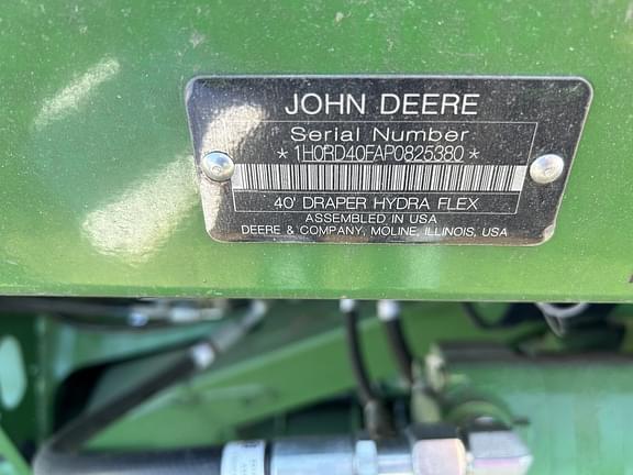 Image of John Deere RD40F equipment image 3