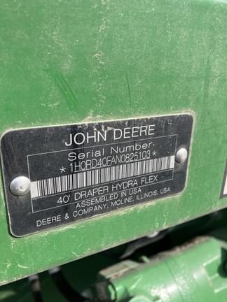 Image of John Deere RD40F equipment image 1