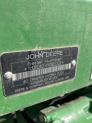 Image of John Deere RD40F equipment image 1