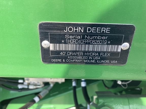 Image of John Deere RD40F equipment image 1