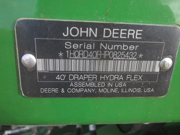 Image of John Deere RD40F equipment image 4