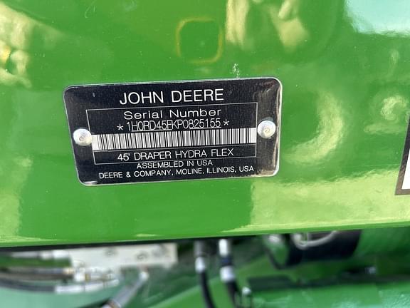 Image of John Deere RD45F equipment image 1