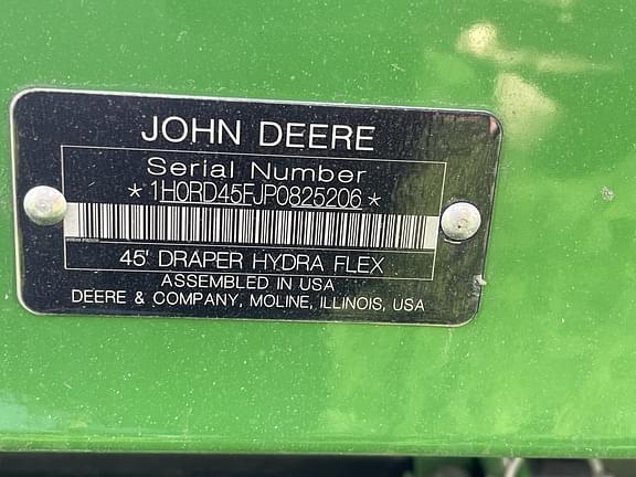 Image of John Deere RD45F equipment image 2