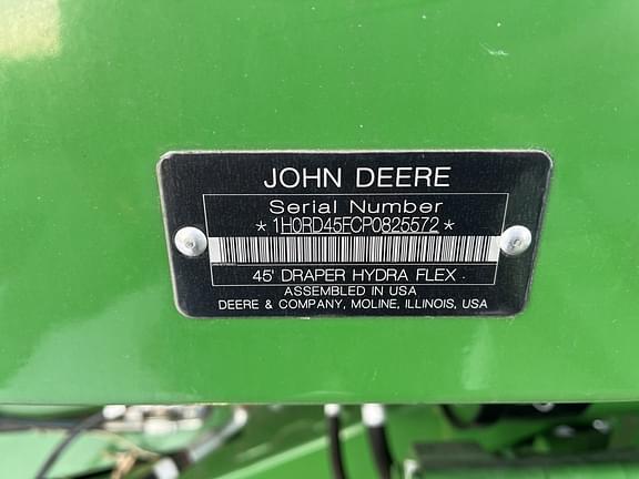 Image of John Deere RD45F equipment image 1