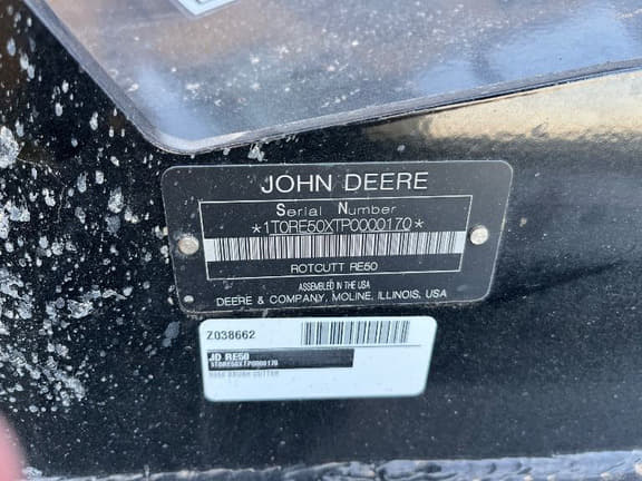Image of John Deere RE50 equipment image 4