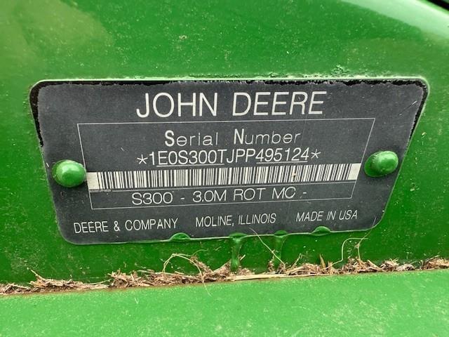 Image of John Deere S300 equipment image 1