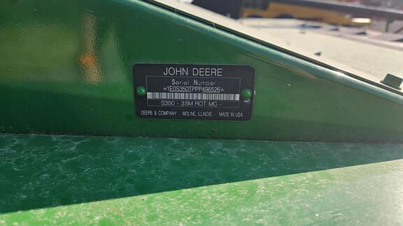 Image of John Deere S350 equipment image 4