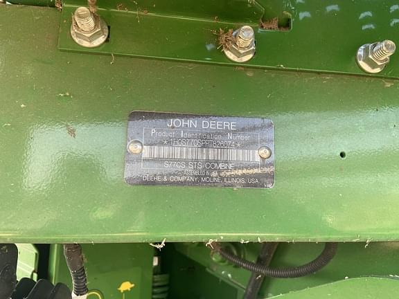 Image of John Deere S770 equipment image 4