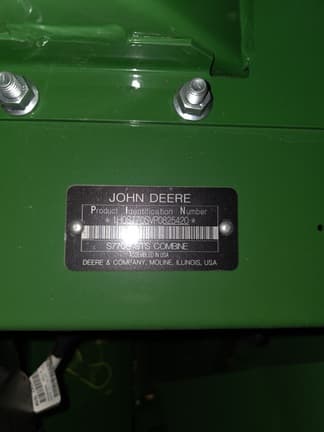 Image of John Deere S770 equipment image 4