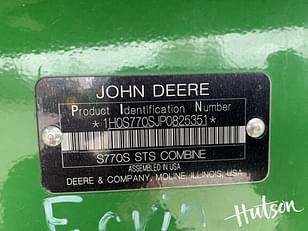 Main image John Deere S770 18