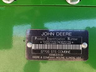 Main image John Deere S770 49