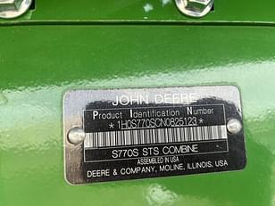 Main image John Deere S770 6