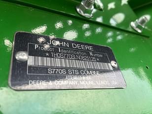 Main image John Deere S770 50