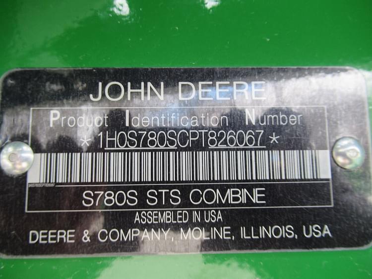 Main image John Deere S780 24