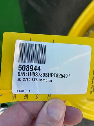 Image of John Deere S780 equipment image 4