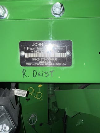 2023 John Deere S780 Equipment Image0