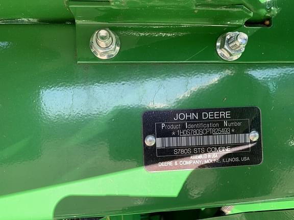 Image of John Deere S780 equipment image 3