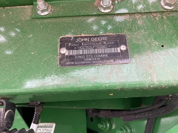 Image of John Deere S780 equipment image 3