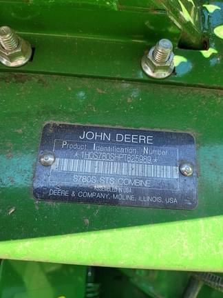 Image of John Deere S780 equipment image 4