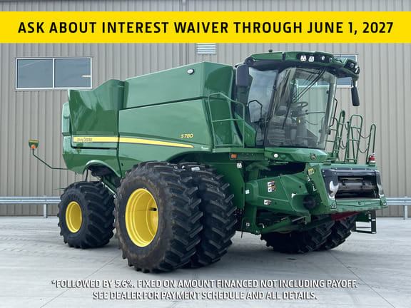 2023 John Deere S780 Equipment Image0