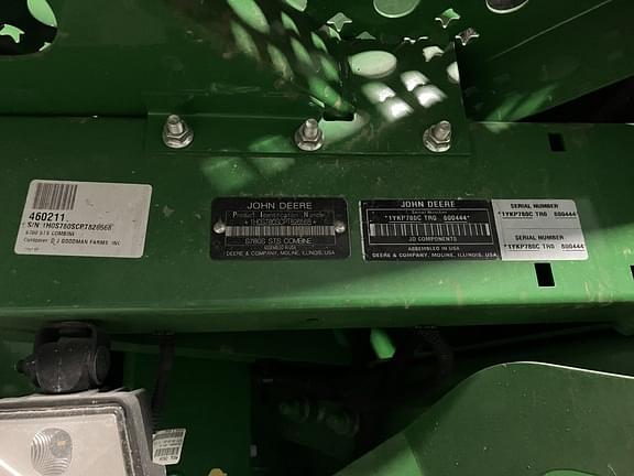 Image of John Deere S780 Primary image